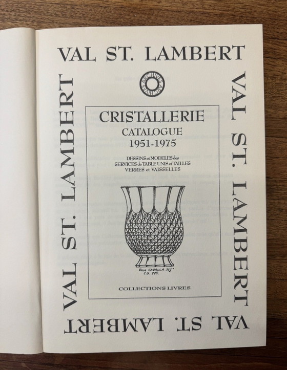 Image 1 of Val Saint Lambert “Balmoral” kristallen bord- en kommenset