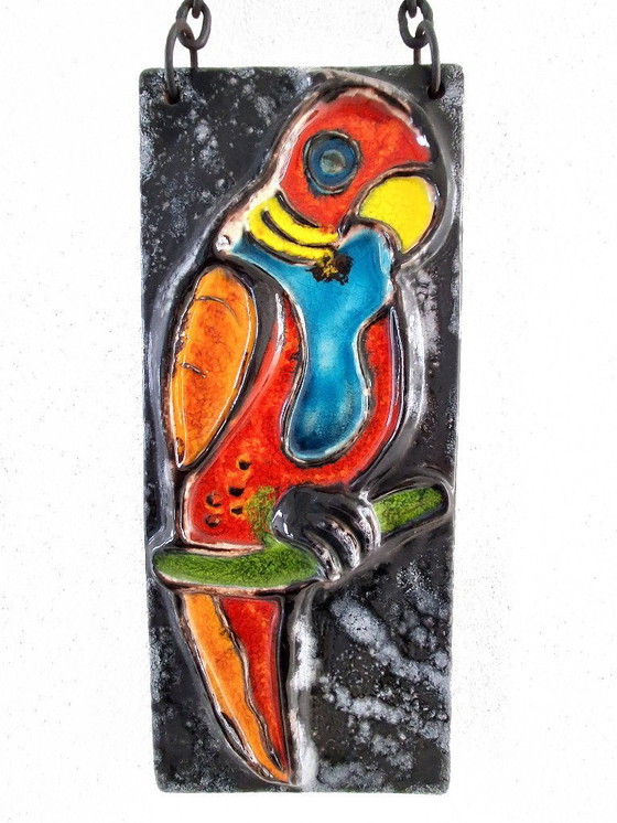 Image 1 of wall decoration parrot 'Luxus' Carstens Keramik