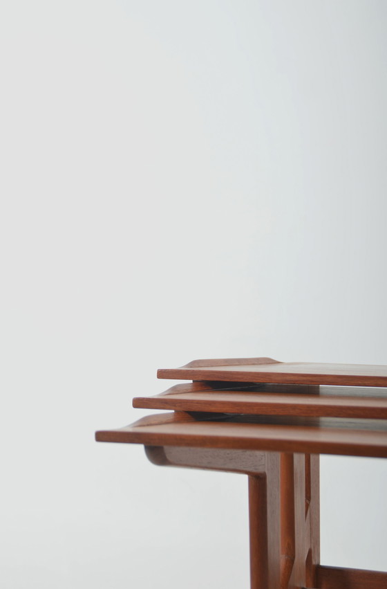 Image 1 of Danish nesting tables in teak, 1960s