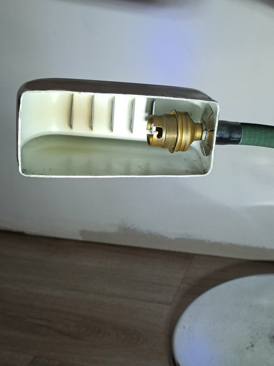 Image 1 of Magnetic industrial lamp by Adher (Jieldé) 1950s