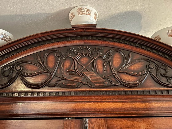 Image 1 of Antique Drenthe cabinet in perfect condition