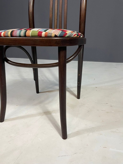 Set van 6 Bentwood eetkamerstoelen in de stijl van Josef Hoffmann, jaren 1970