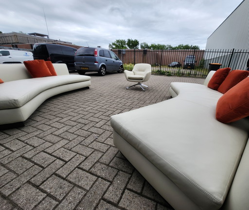 Minotti - Seymour sofa + Jensen armchair by Rodolfo Dordoni (Showroom model)

