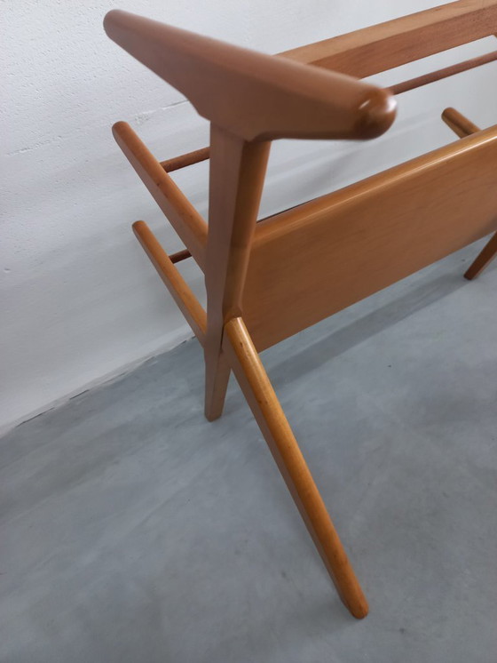 Image 1 of Raro tavolino da parete modernista Wim Den Boon (Attrib)