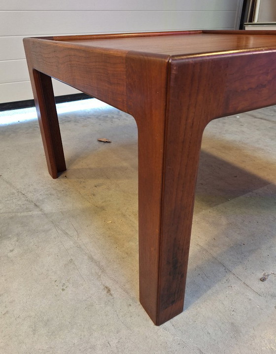 Image 1 of Vintage design Cassina coffee table teak, 1970s.