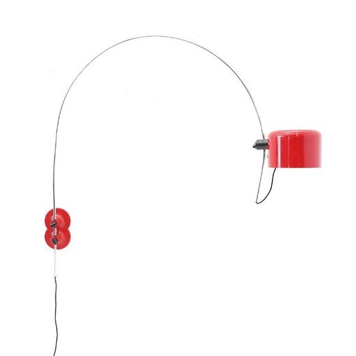 “Coupé” wall lamp by Joe Colombo for Oluce, 1960s