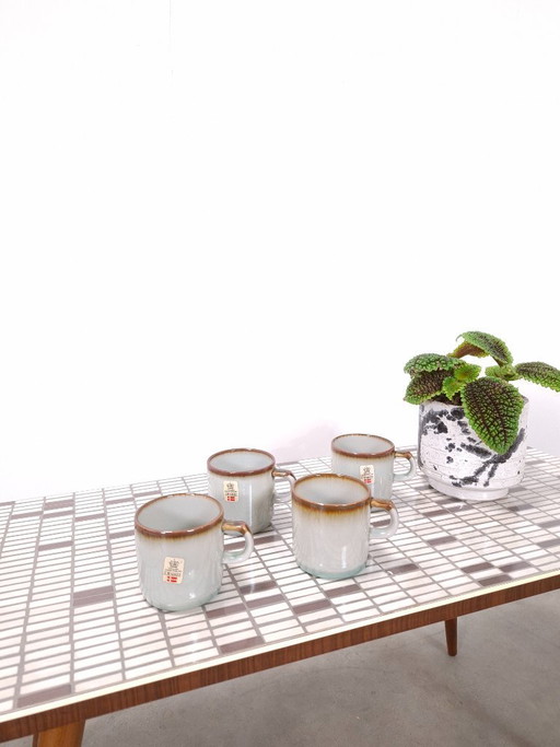 Juego de tazas de café de porcelana danesa Desirée Denmark, juego de 2