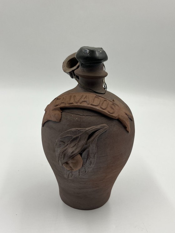 Handcrafted Calvados Jug in Noron Stoneware, Decorative Objects, Ceramic, Brown, Rustic (photo 2 of 9)