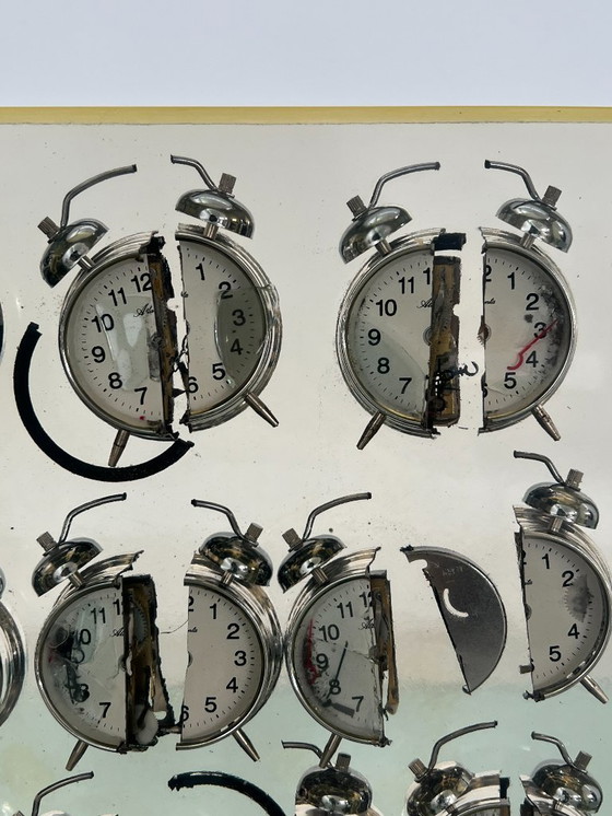 Image 1 of Fenandez ARMAN - Sculpture, Untitled (Alarm Clocks) - 43 cm - Resin - 2000