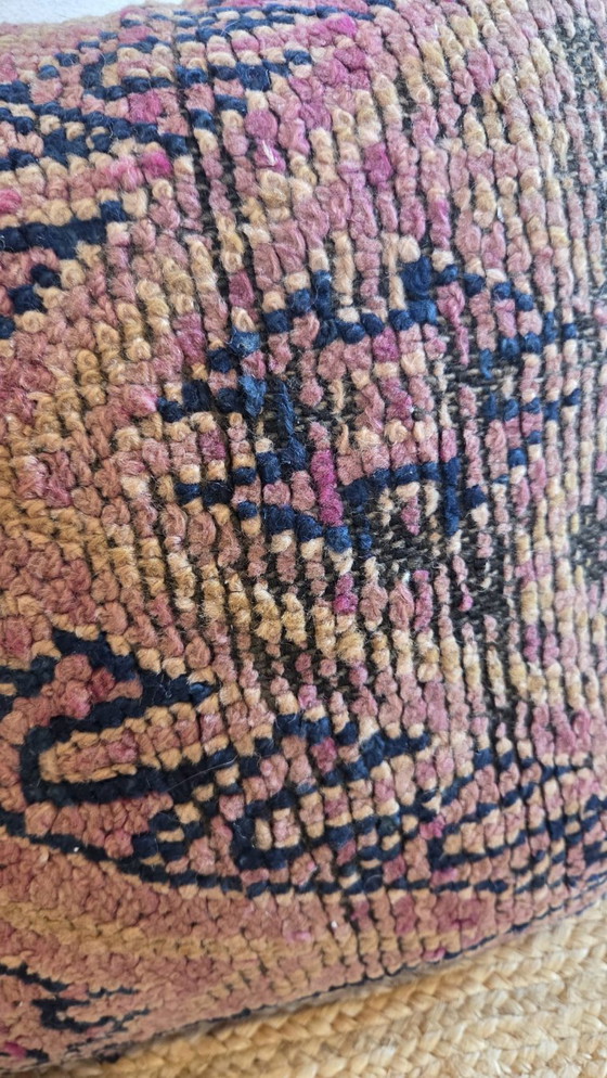 Image 1 of Vintage Berber pouf, Kilim floor cushion