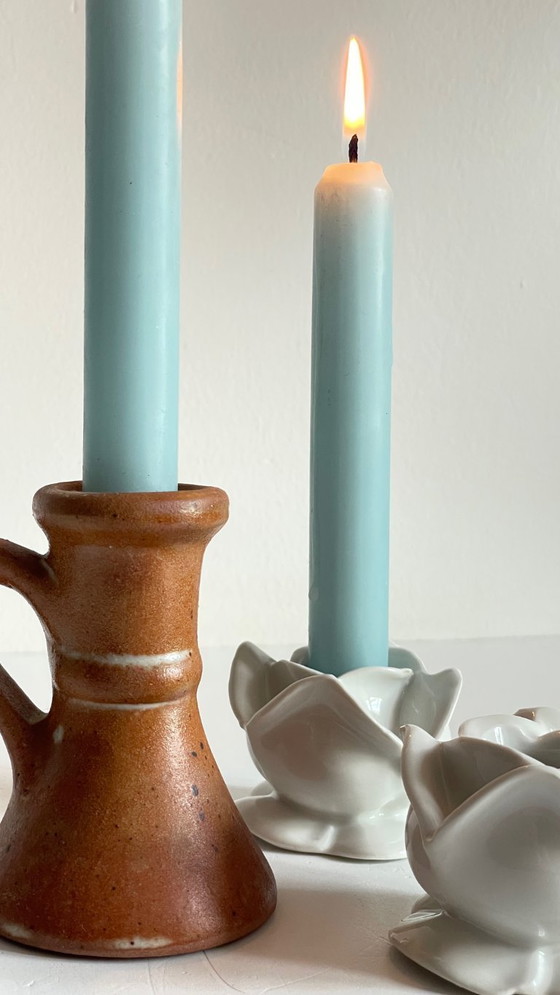 Image 1 of BOUGEOIRS Porcelaine et Grès VINTAGE