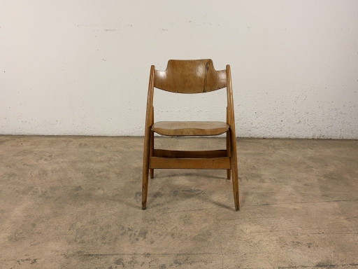 Chaises pliantes SE18 d'Egon Eiermann pour Wilde & Spieth, lot de 3