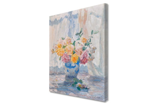 Evert Pieters ----Natura morta con vaso