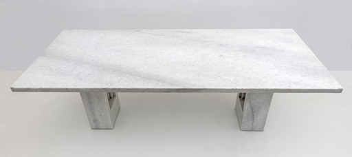'Delfi' Marble Dining Table by Marcel Breuer and Carlo Scarpa for Gavina, Italy
