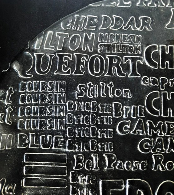 Image 1 of Bol à fromage en verre Royal Krona – Bengt Edenfalk pour Skruf Glasbruk (modèle 1)