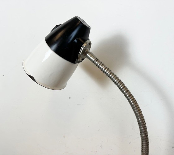 Image 1 of Industrial Soviet  Gooseneck Work Table Lamp, 1960s