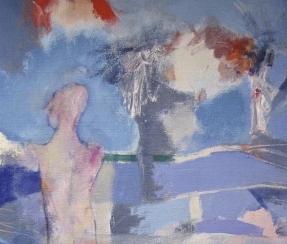 Image 1 of Michael Lasoff Schilderij op Canvas H130xB120