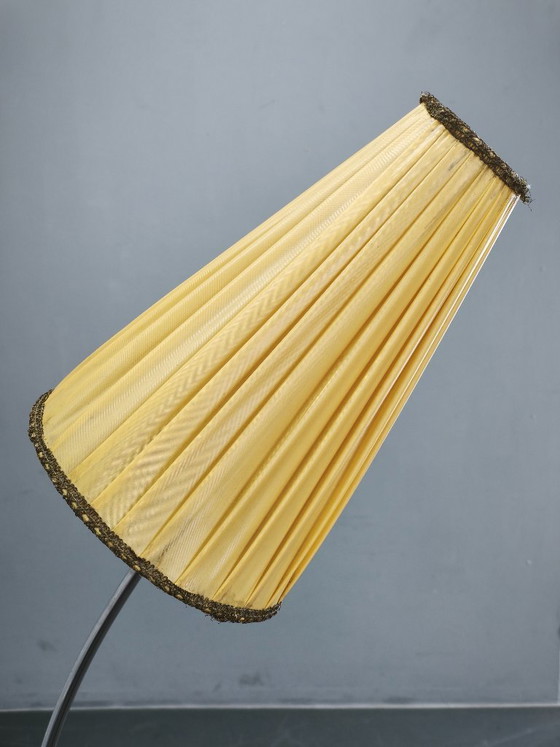 Image 1 of Rare lampadaire allemand à trois lumières réglables, années 1960