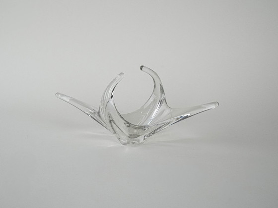 Image 1 of Glass platter, Space Age, 1960s, made in Italy