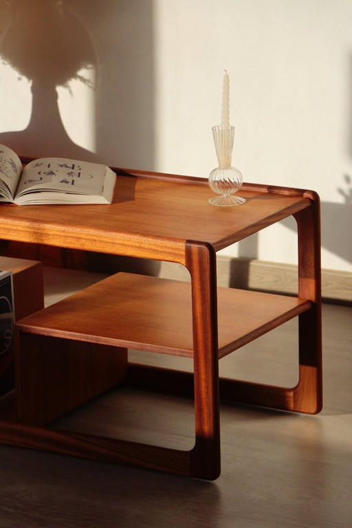 Mesa de centro vintage McIntosh "Long John" (años 60)