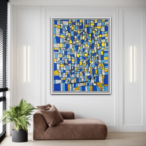 Natia Antadze Abstract Composition XXL