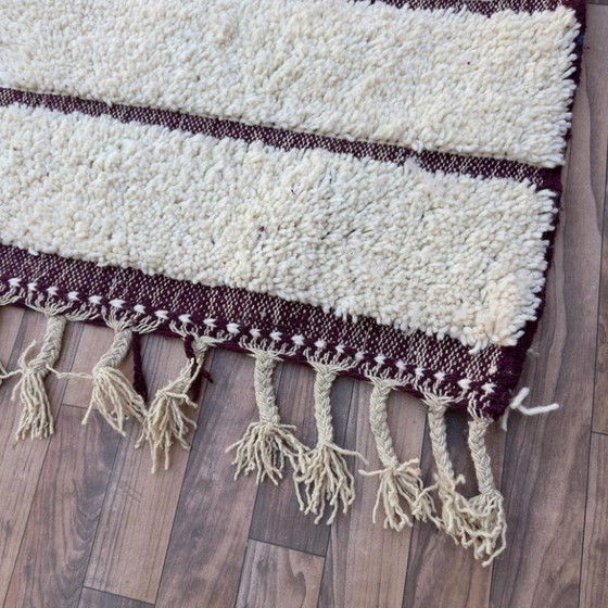 Image 1 of Tapis Beni Ouarain en laine authentisch 250cmx150cm