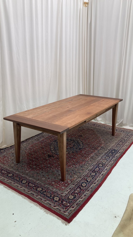 Grande table à manger en teck