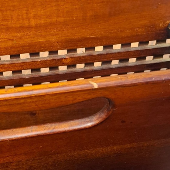 Image 1 of Portariviste in legno vintage - Mogano / Portariviste