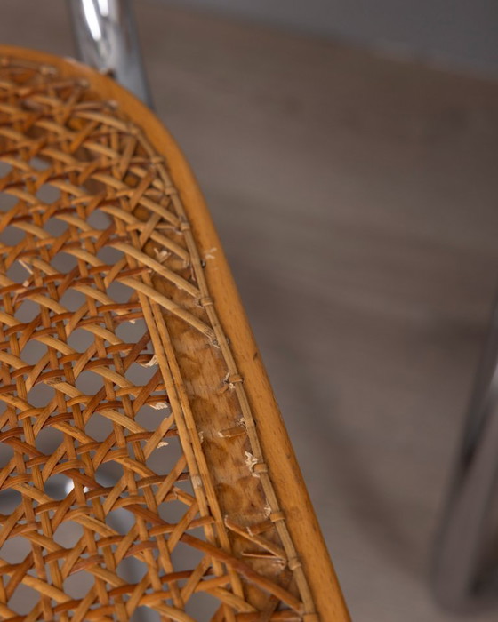 Image 1 of SET OF 4 VINTAGE CHAIRS FROM THE 1960S, CESCA MODEL, DESIGNED BY MARCEL BREUER FOR GAVINA