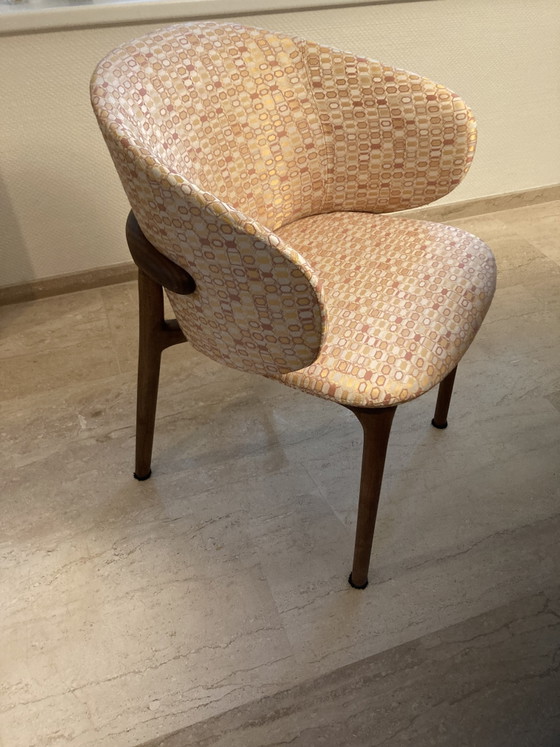 Sedia Artisan Mela noce (set di 4) – Sedie da pranzo, Tessile, Legno (photo 4 of 7)