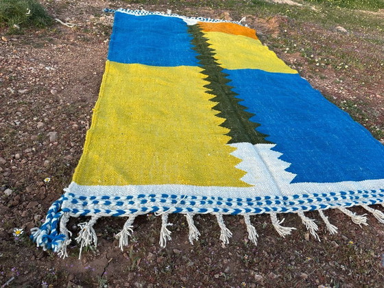 Image 1 of authentic Moroccan Zanafi Kilim 