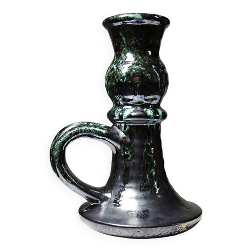 Candelabro vintage Poteries Maine Sars-Poteries, años 50-70