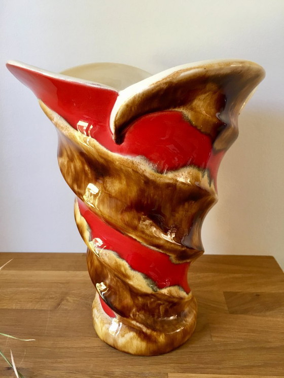 Image 1 of Grand VASE Céramique Emaillée BAUDIN