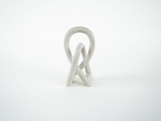 Image 1 of Sculpture abstraite blanche, design danois, années 1980, fabriquée au Danemark