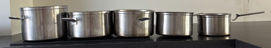 Ensemble de Casseroles Vintage Gero Zilmeta – Accessoires de cuisine, Metal (photo 7 of 8)