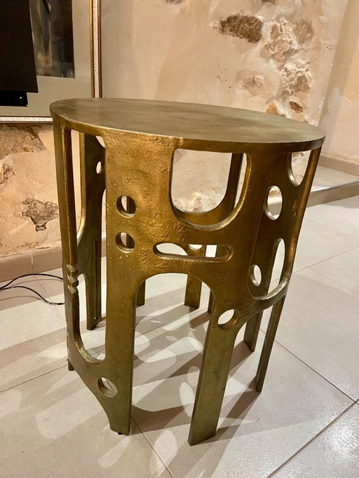VLAB Brutalist Tisch Finish Bronze