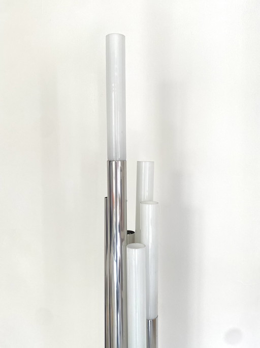 Lampadaire Luci tubulaire en métal P448 