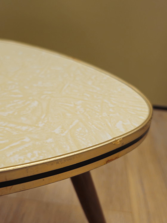 Image 1 of Tavolino vintage per piante Tavolino giallo