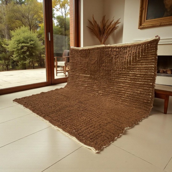 Image 1 of Large Berber handcrafted living room rug 350cm x 250cm