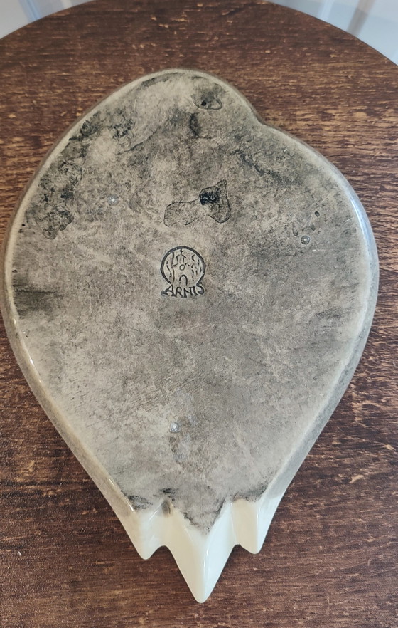 Image 1 of Piatto in ceramica vintage ARNIS