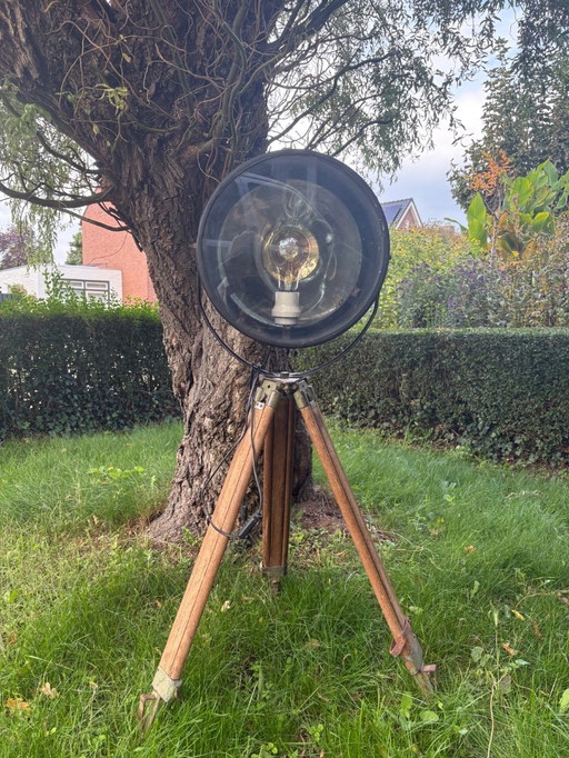 Vintage Industrial Lamp POC-35A – USSR / Soviet Union (1960-1977)