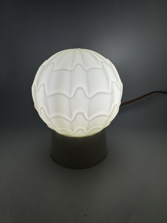 Image 1 of Thabur lamp met sculpturale glazen kap