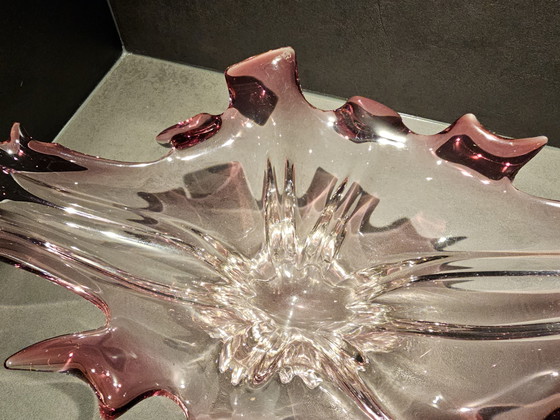 Image 1 of Vintage Murano schaal 46cm