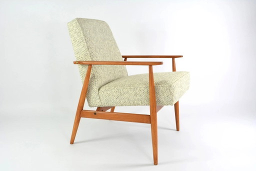 Fox fauteuil in gemêleerd beige en groen