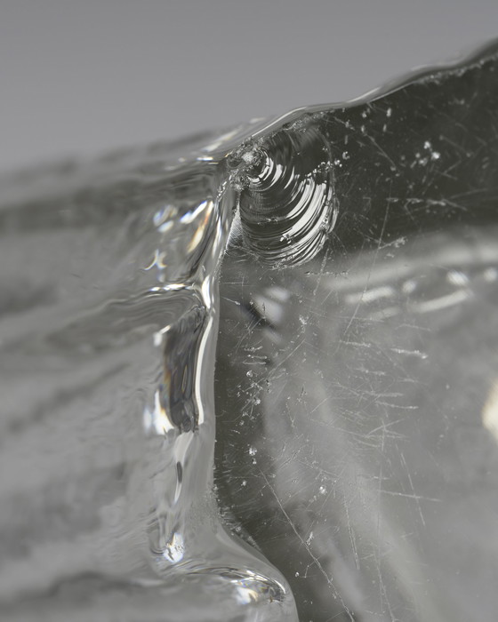 Image 1 of Curated Brutalism: A Rare Duo of Martin Freyer’s 'Glasstruktur' Vases for Rosenthal Studio Line, 1970s