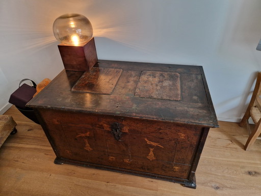 Mooie Chinese houten kist