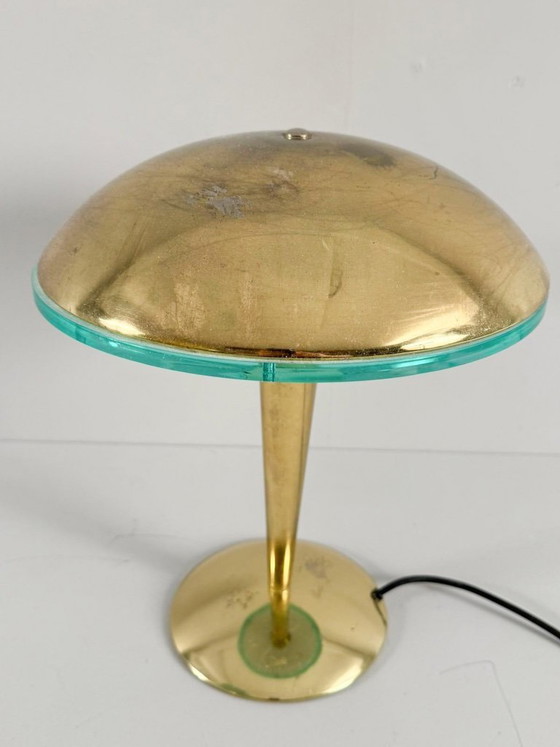 Image 1 of Set di 2 lampade da tavolo/lampade a cuscino in stile Art Déco, Germania, anni '80