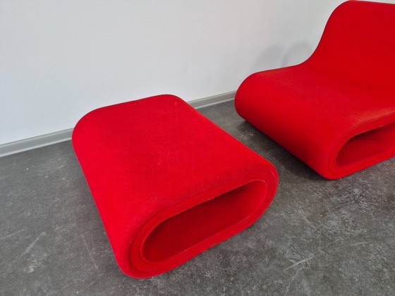 Image 1 of "Other One Lounge Chair" with ottoman by Leif Jörgensen for HAY