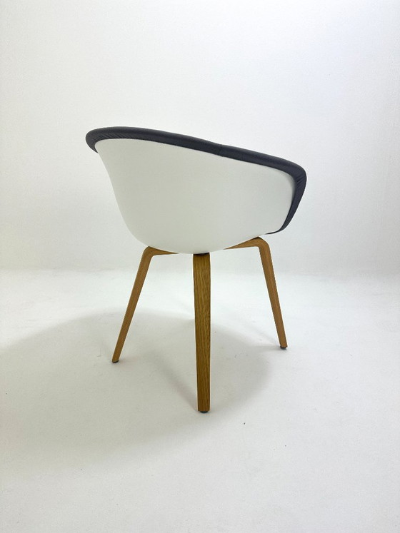 Sillas de diseño Arper Duna, Sillas de comedor, Textil, Madera, Gris (foto 8 de 14)