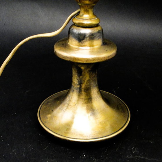 Art Deco Industrial Table Lamp, Germany, 1930s – Metal, Brass (photo 7 of 13)